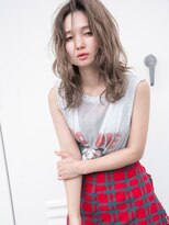 ra's 南行徳 髪質改善トリートメント&カラー 南行徳北口【10月1日オープン(予定)】 ほんのりウェット☆外国人風ヌーディーな生感セミロング