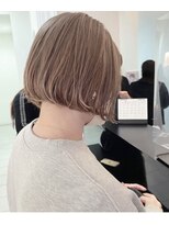 モードケイズ 西宮北口店(MODE K's)&nbsp;ワンカール ボブ 外国人風カラー