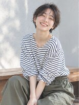 ドット ヘアー(dot.hair) ショートボブ / ほつれウェーブ / マリンカジュアル