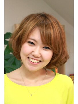 ミューチュアルヘアー(Mutual hair) 可愛いボブ