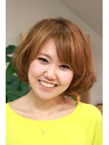 ミューチュアルヘアー(Mutual hair) 可愛いボブ