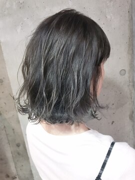 サロンドミルク 原宿(salon de MiLK) 秋冬スモークカラーバレイヤージュ☆