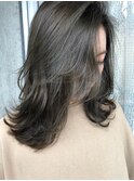 ブリーチなしグレー
