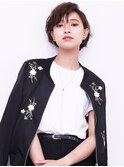 ■M.SLASHセンター南・6-17★■シアカラー無造作濡れ髪ショート
