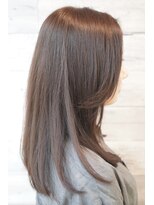 ビューティライブラリヘアラボサロン(BEAUTY LIBRARY Hair Lab Salon) 【清楚系】秋色シナモンベージュ美髪カラー