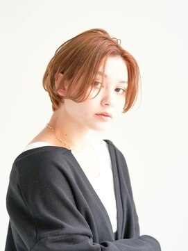ジュール サウス 新宿南口(Joule South) 顔型別ヘアスタイル特集/マロンベージュ/Aラインボブ/新宿