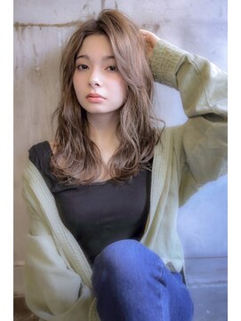 ロンド エスポワール 錦糸町(Lond espoir) 【副店長シバタ】ベージュハイライト/ヘルシーゆる巻きスタイル