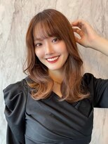 ルームバイシー 新宿(Loom. by Sea)&nbsp;くびれヘア/透明感カラー/ツヤ感カラー/ペールブラウン