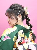 美容室 びゃんびゃん 社店&nbsp;2023年成人式スタイル