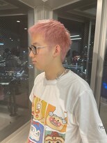 エイト 神戸三宮店(EIGHT) 【シャレたメンズ】ピンクショートヘア♪