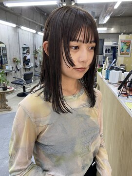 蜃気楼 （（（蜃気楼）））ぷつっとカットとダークアッシュ