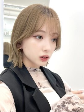 キャプチャー 海老名(capture) ギリギリ結べる外はねボブ♪韓国ヘアはCapture海老名◎