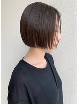 モリオ フロム ロンドン サッポロファクトリー店(morio FROM LONDON)&nbsp;【morio札幌】札幌ボブ　　大人かわいい黒髪ぱつっと丸みボブ