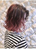 Moana【小田原】#バレイヤージュ#レッドブラウン#20代30代40代