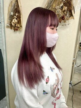 ソソ(soso) バーガンディー/深めピンク