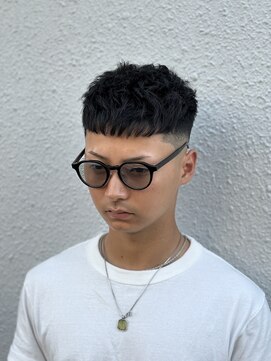 ヘアーラボ 樟葉(Hair Labo) textured crop スキンフェード 枚方