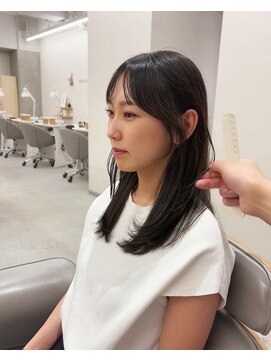 ルッカヨドヤバシ(RUCCA yodoyabashi) 結んでもかわいい顔まわりカット[肥後橋/本町]