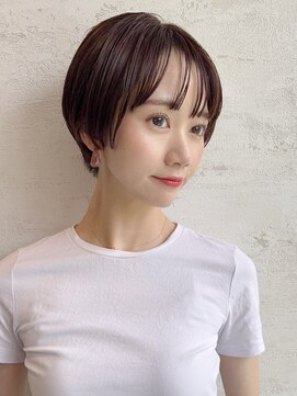 カルナ バイ エルモ(calna by ELMO) calna京橋　ショートボブ/丸みショート/前髪カタログ