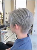 メンズシルバーウルフ