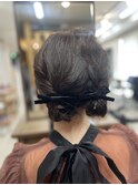 お団子ツインテール