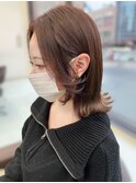 【大人可愛い20代30代40代】ココアブラウン
