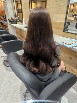 エイト 福岡天神店(EIGHT fukuoka) コテ巻き風パーマ