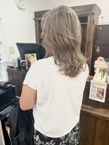 ジャストビューティー リアリー(just beauty Really)&nbsp;グレージュ×レイヤーカット【横須賀中央 Really】