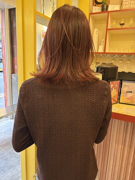 ヒントステーション(HINTSTATION) 〈浅草 半個室〉ワンカールミディ/コーラルピンク