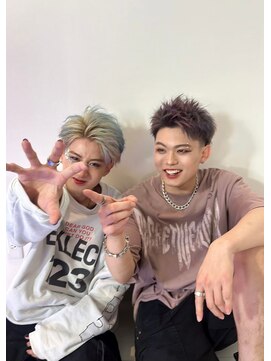 メンズサロン キング 高槻店(Men’s salon K!ng) 波巻きツイストスパイラルパーマ/フェザーパーマ/眉毛/メンズ