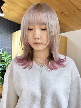 キラ 静岡(KILLA) ハイライトカラー/くびれヘア/レイヤーボブ[静岡/ダブルカラー]
