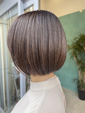 ロミー 本厚木(ROMMY.) 20代～50代◎丸み内巻きボブ◎髪質改善くすみベージュ本厚木