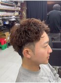 メンズカットパーマ/ニュアンスパーマ/フェザーパーマ[北千住]