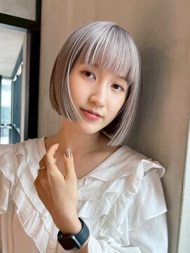 アルバム 新宿(ALBUM SHINJUKU) ハイトーンホワイトベージュブリーチミルクティー_ba555903