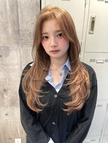 ワンズミラー 原宿(ONE'S MIRROR) ミルクティーベージュ/レイヤーカット