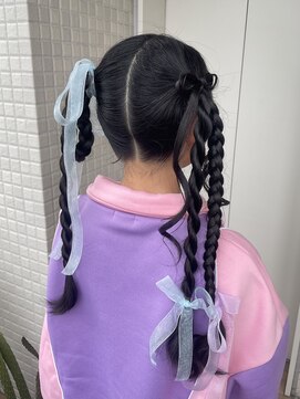 オッジバイケンジ(oggi by KENJE) 【亜衣莉】イベントアレンジ/横浜ヘアアレンジ/ツインテール