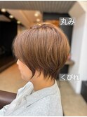 お悩み改善 絶壁 丸みショート【浜崎】