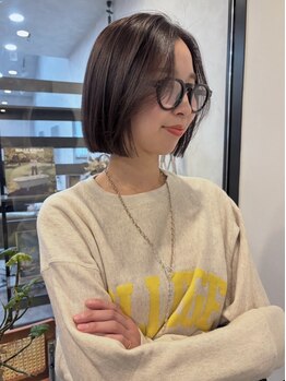 ソワンドゥブレスココ 京都店(soin de brace coco.)の写真/丁寧なカウンセリングで、髪質やクセを見極めた再現性の高いカット!伸びてきても扱いやすいスタイルです◎