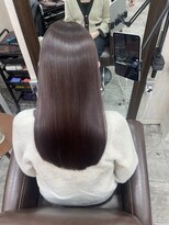 シアー 銀座店(SHEER.)&nbsp;髪質改善カラー×チョコレートブラウン【銀座一丁目美容室】