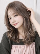 ムーン 仙台一番町店(OON) ブリーチなしミルクティーベージュ/透明感カラー/艶カラー/仙台