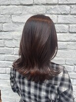 エルサフィロ ヨドヤバシ(el zafiro yodoyabashi)&nbsp;ブラウンベージュ/外ハネミディアム/20代30代40代50代60代