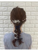 ユア レッシュブ ゆりのき店(Your Lecheveu) 編み込みセットスタイル