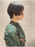 ◆【洗練】ぱつっとショート×地毛風カラー