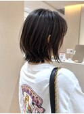 韓国風レイヤーボブ巻ける縮毛矯正