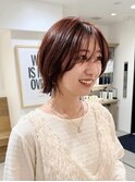 外はねニュアンスボブ【Number Three 綱島店】