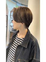 ティアラ 桜木町(TIARA)&nbsp;白髪ぼかしハイライトショート