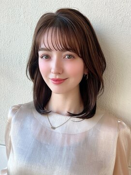 エイミーバイアフロートザガーデン 浦和店(amie by afloat the garden) 大人綺麗なミディアムレイヤー/ハッシュカット【浦和】