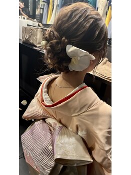 ミユ(MIEU)の写真/【期間限定ＯＰＥＮ価格で案内中◎】イベントや式典前に◎全国経験プロの技術で叶える崩れない上質スタイル