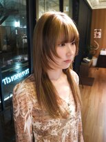 ユルク(JURK nagoya)&nbsp;栄/ハッシュカット/グレージュ/デザインカラー