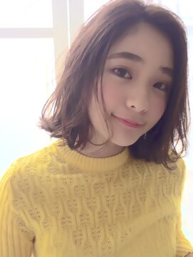 コクーン(Cocoon) 外国人風グラデーションカラー人気なロブ表参道Cocoon☆ACO