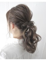 アンドヘアー 西葛西(&-HAIR)&nbsp;2次会用 リラックスポニーテール